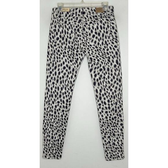 Denim & Supply Ralph Lauren Women’s 26 Skinny Ankle Zip Jeans Cheetah Print New - Picture 5 of 6